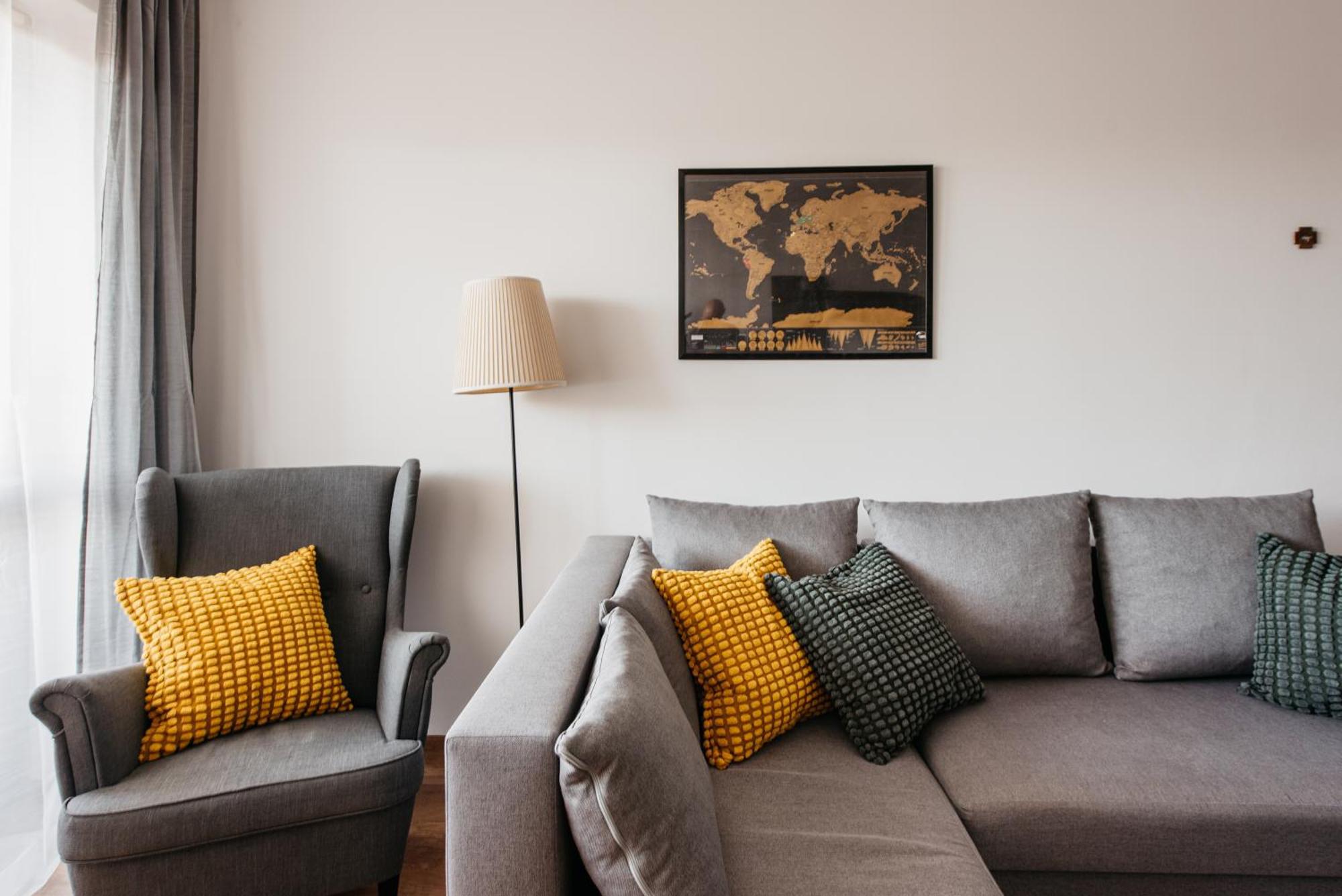 2-room With Garage And Air Conditioning In The Center Apartament *
